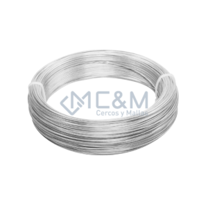 ROLLO DE ALAMBRE LISO 12 GALVANIZADO
