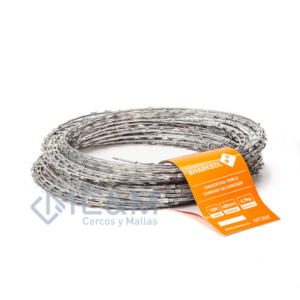 CONCERTINA 450MM X 8 MTS TRIPLE CANDADO