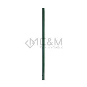 POSTE GALV/VERDE 60X60X1.5X3000MM