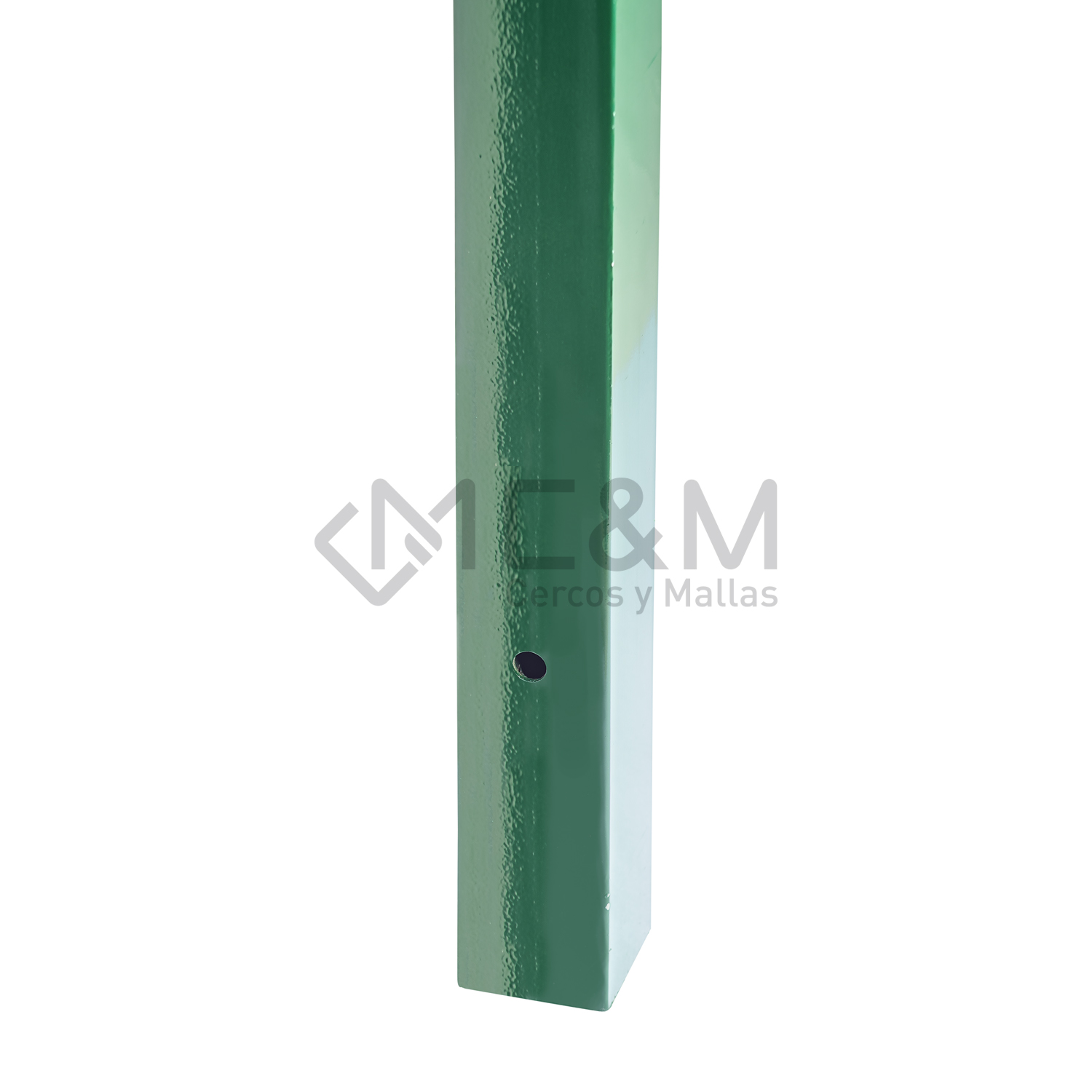 POSTE C/BRAZO GALV/VERDE 60X60X1.5X2600MM - Imagen 3